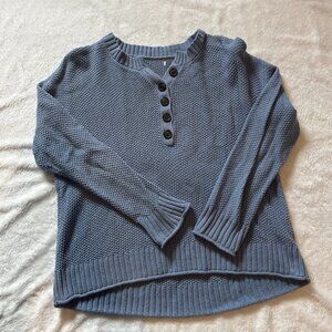 American Eagle Blue Knit Sweater